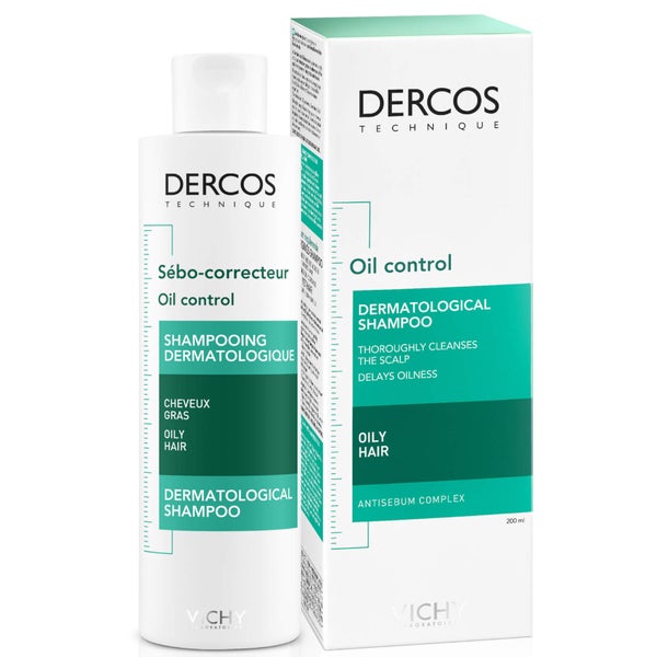 Vichy Dercos Oil Control Corrector Shampoo 200ml.
