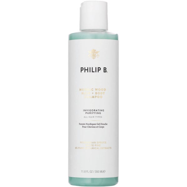Philip B Nordic Wood Hair and Body Shampoo (350ml)
