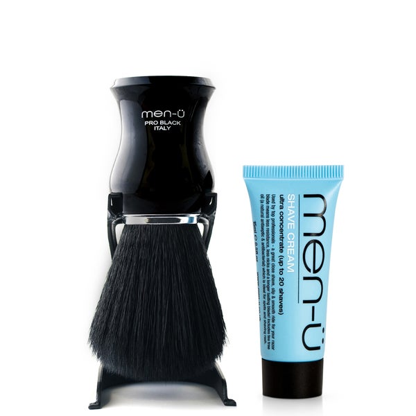 Помазок для бритья men-ü Pro Black Shaving Brush