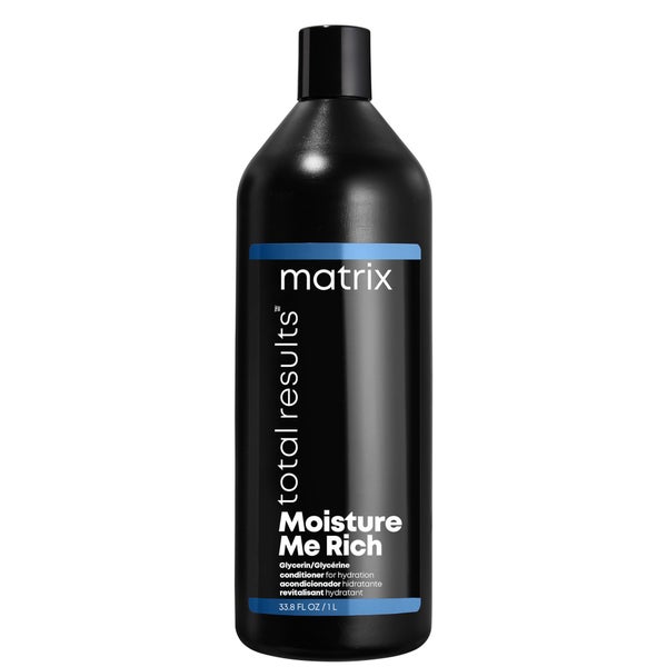 Matrix Total Results Moisture Me Rich Apres-Shampoing Hydratant (1000ml)