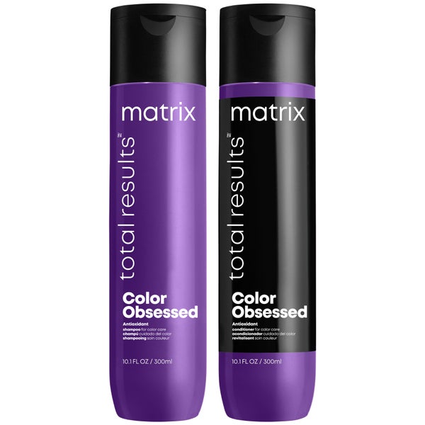 Shampoo e Condicionador (300 ml) Color Obsessed da Matrix Total Results