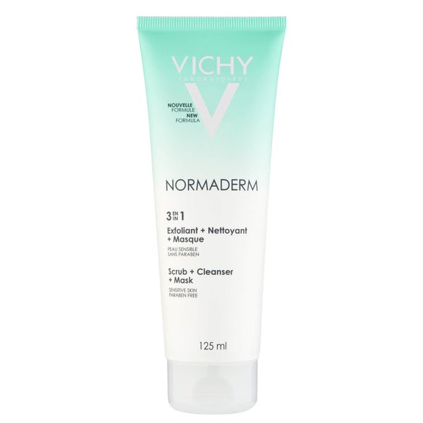 Vichy Normaderm 3-in-1 Cleansing + Scrub + Mask 125 ml