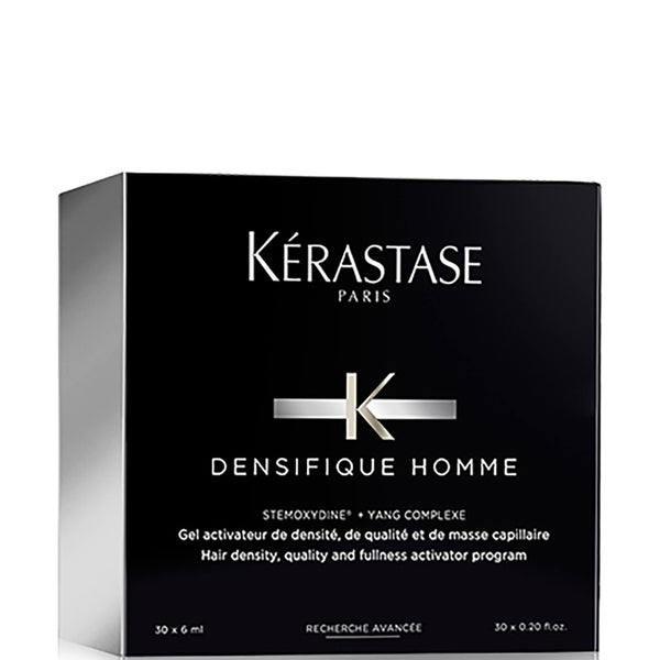 Kérastase Densifique Homme -hiuspohjaan jätettävä tehohoito miehille (30 hoitoampullia x 6ml)