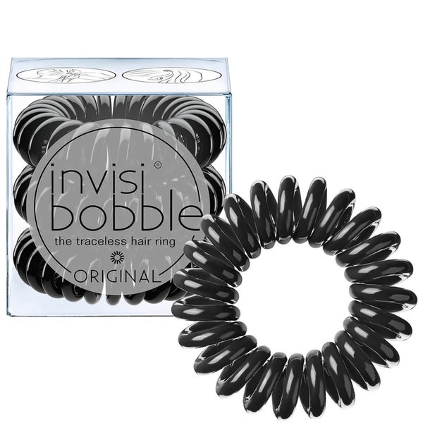 Attache cheveux invisibobble Original (3 pièces) - Noire véritable