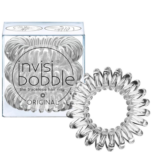 invisibobble Original Hair Tie (3-pack) – Crystal Clear