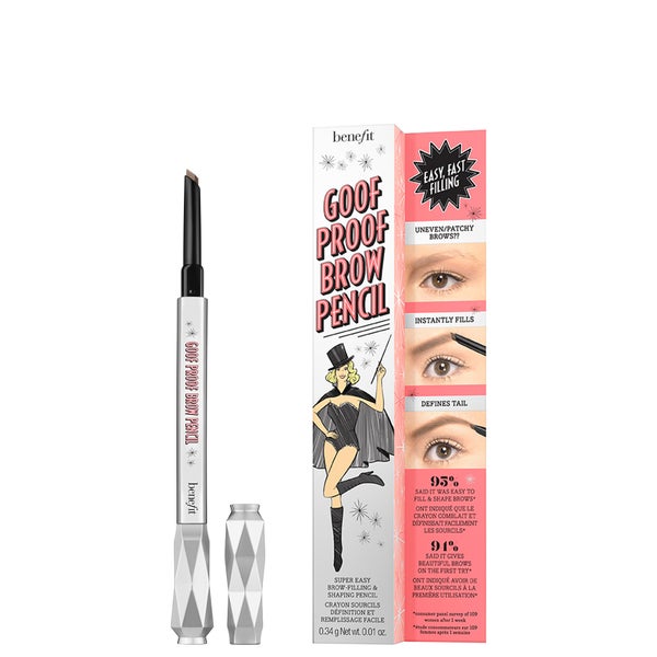 benefit Goof Proof Easy Shape & Fill Brow Pencil Shade 01 Cool Light Blonde