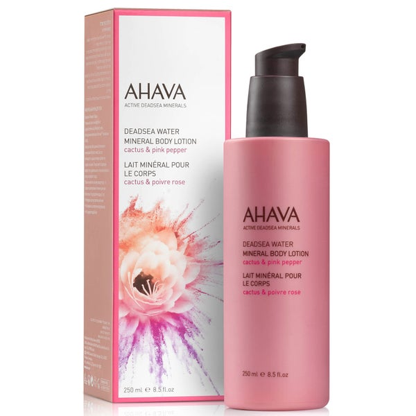 AHAVA Mineral Body Lotion - Cactus and Pink Pepper