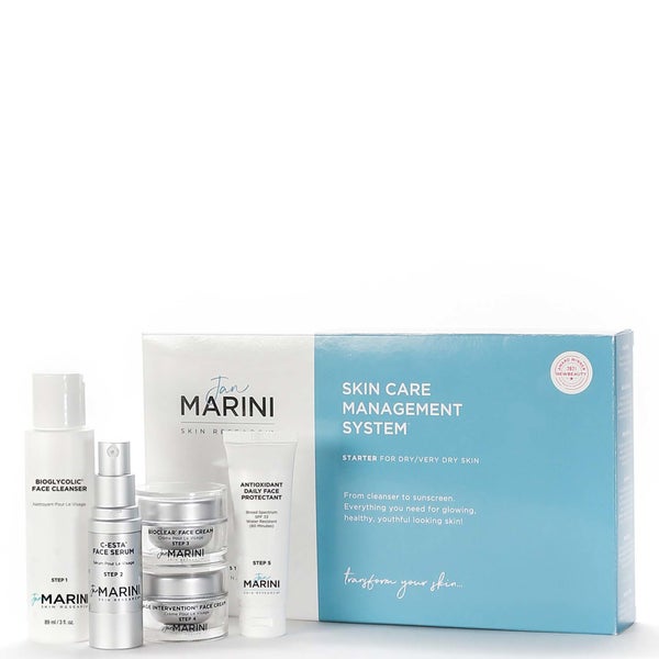 Jan Marini Starter Skin Care Management System - Dry to Very Dry Skin (Worth $289)