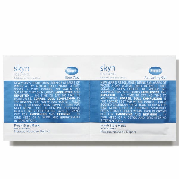 skyn ICELAND Fresh Start Mask With Ice Age Mud (6 count)