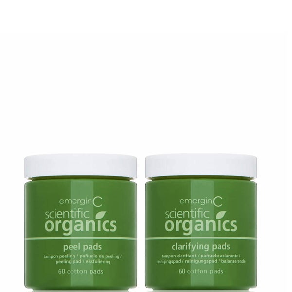 EmerginC Scientific Organics At-Home Peel and Clarifying Kit (2 piece)