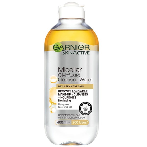 Agua micelar en aceite de Garnier (400 ml)