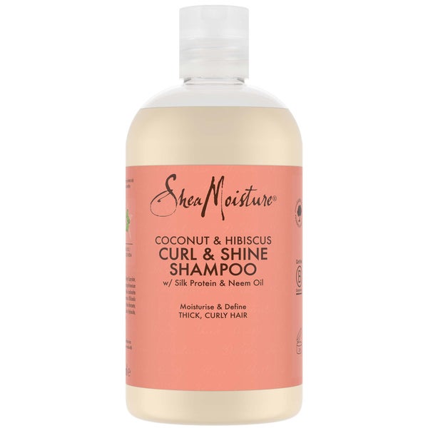 Shea Moisture Coconut & Hibiscus Curl & Shine -shampoo 379ml