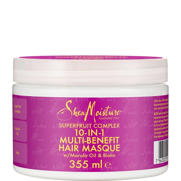 Shea Moisture Superfruit Complex 10 in 1 Renewal System Hair Masque Маска с обновляющим комплексом 10-в-1 326мл