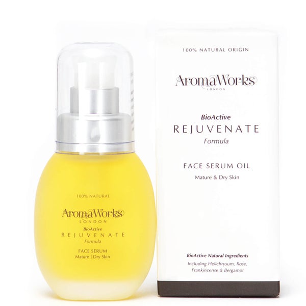 Sérum facial en aceite Rejuvenate de AromaWorks 30 ml