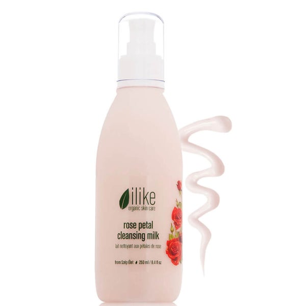 ilike organic skin care Rose Petal Cleansing Milk (6.8 fl. oz.)