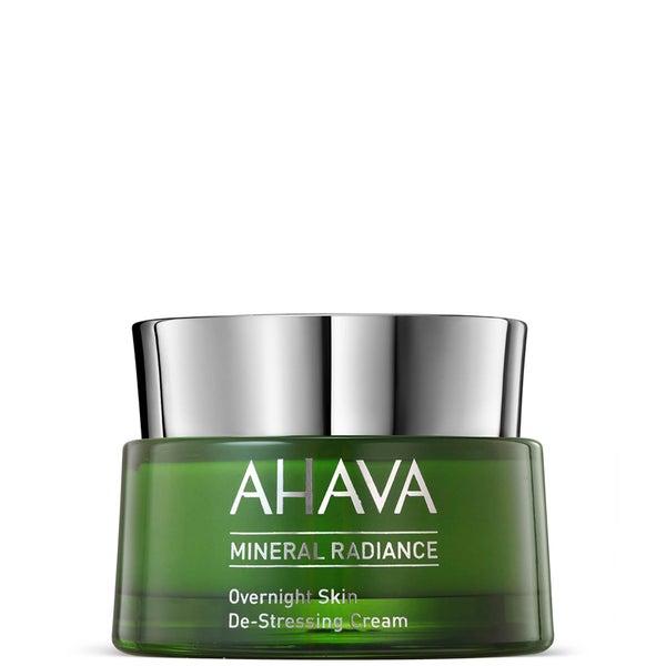 Минеральный успокаивающий ночной крем для лица с эффектом сияния AHAVA Mineral Radiance Overnight De-Stressing Cream 48 мл