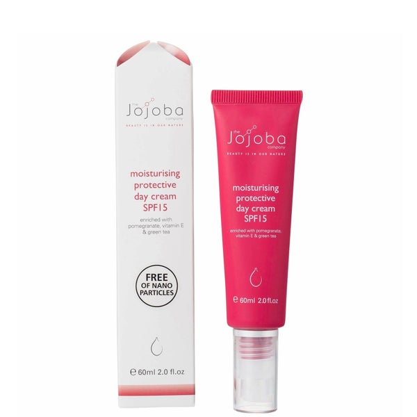 The Jojoba Company Moisturizing Protective Day Cream SPF15 2oz