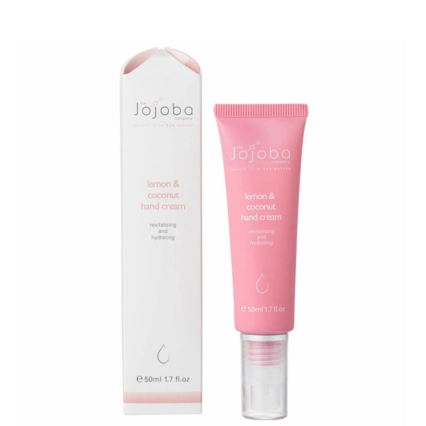 Creme de Mãos Lemon and Coconut da The Jojoba Company 50 ml