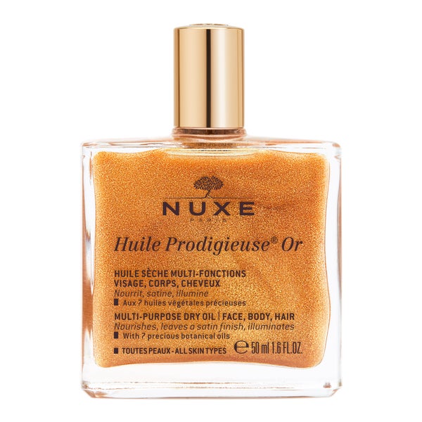 الزيت الجاف متعدد الاستخدامات Huile Prodigieuse Golden Shimmer من NUXE بحجم 50 مل