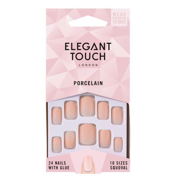 Elegant Touch Nude Collection Nails - พอร์ซเลน