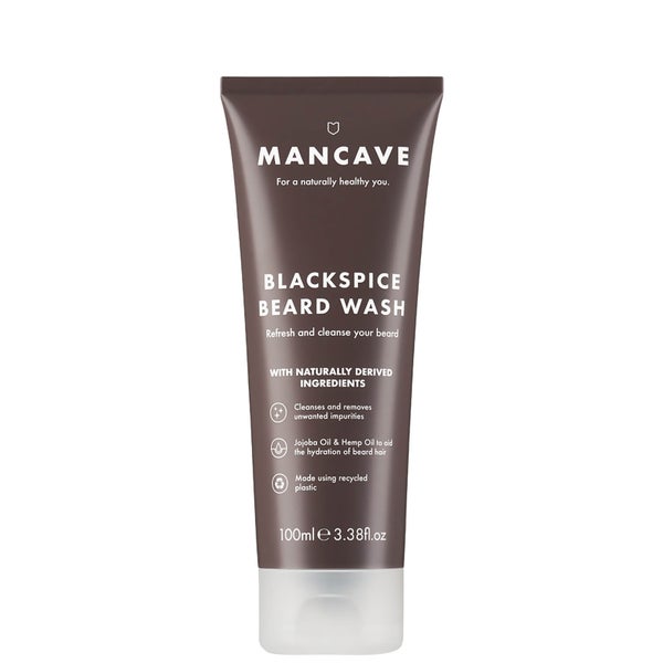 Gel Nettoyant pour Barbe ManCave – Blackspice 100 ml