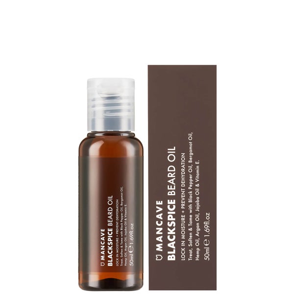 ManCave Beard Oil – Blackspice olejek do pielęgnacji brody 50 ml