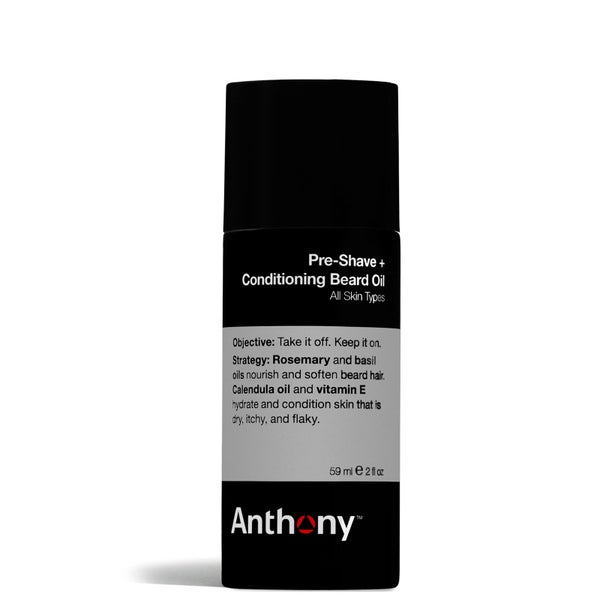 Anthony Pre-Shave Conditioning Beard Oil -partaöljy 59ml