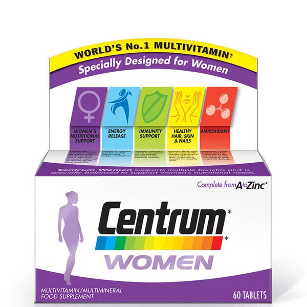 Centrum Women Multivitamin Tablets – (60 tabletter)