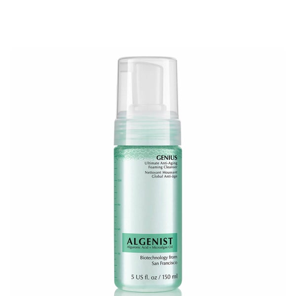 Limpiador facial antienvejecimiento en espuma Genius Ultimate de ALGENIST 150 ml