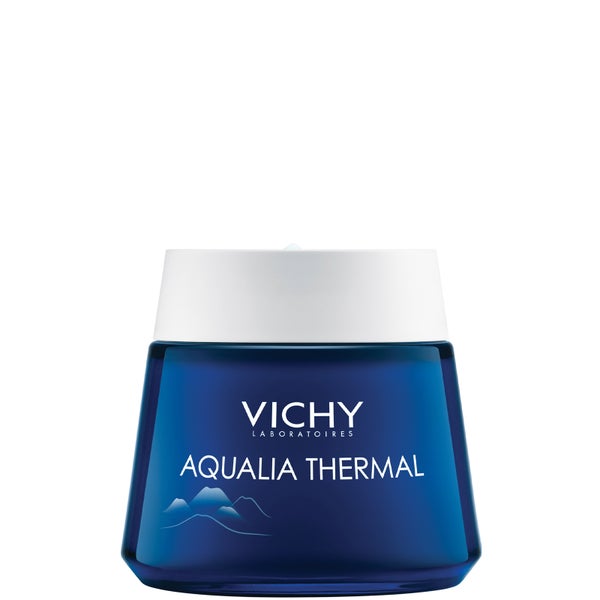 Vichy Aqualia Thermal Spa Night Cream and Overnight Mask with Hyaluronic Acid (2.54 fl. oz.)
