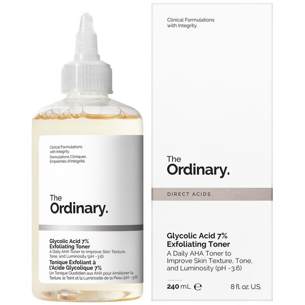The Ordinary Glycolic Acid 7% Exfoliating Toner 240ml