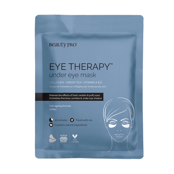 Máscara para Olheiras Eye Therapy com Colagénio e Extrato de Chá Verde da BeautyPro (3 aplicações)