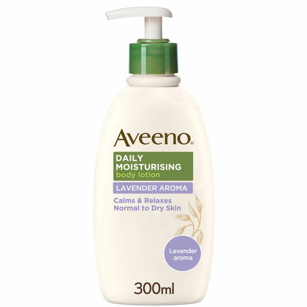 Loción hidratante diaria de Aveeno - Lavanda 300 ml