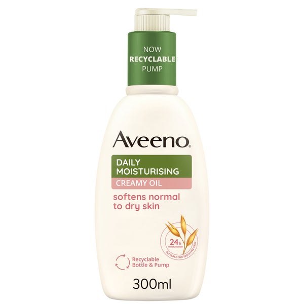 Увлажняющий крем-масло для тела с маслом сладкого миндаля Aveeno Moisturising Creamy Oil - Sweet Almond 300 мл