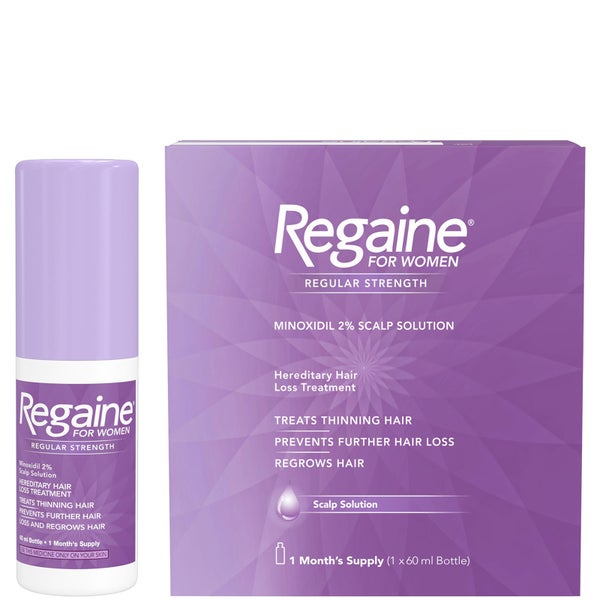 Лосьон от выпадения и для стимуляции роста волос для женщин Regaine for Women Regular Strength Hair Regrowth Solution 60 мл