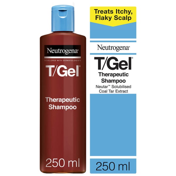 الشامبو العلاجي T/Gel من Neutrogena لعلاج صدفية فروة الرأس وقشرة الرأس (250 مل)