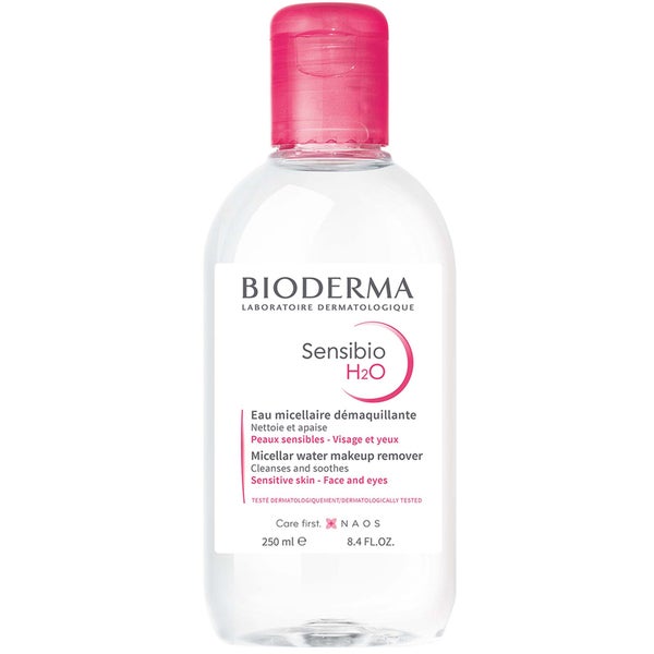 BIODERMA Sensibio H2O Soothing Micellar Water Cleanser for Sensitive Skin 250ml
