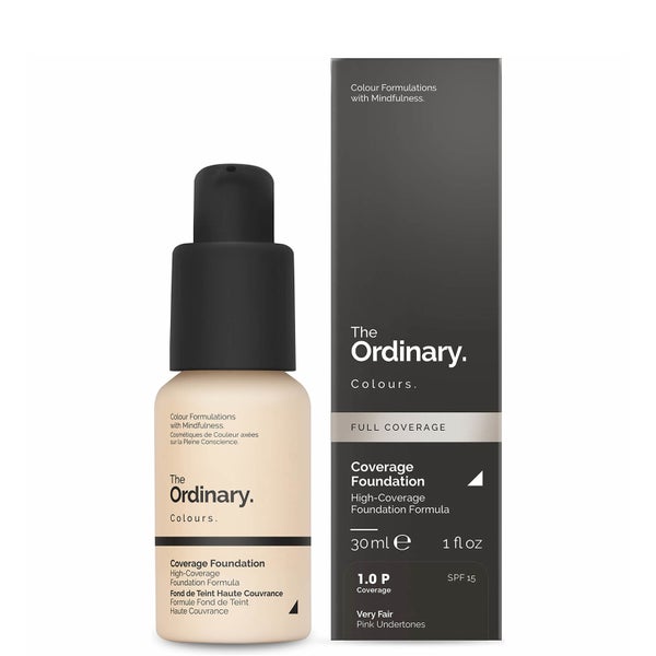 The Ordinary Coverage Foundation med SPF 15 fra The Ordinary Colours 30 ml (forskellige nuancer)