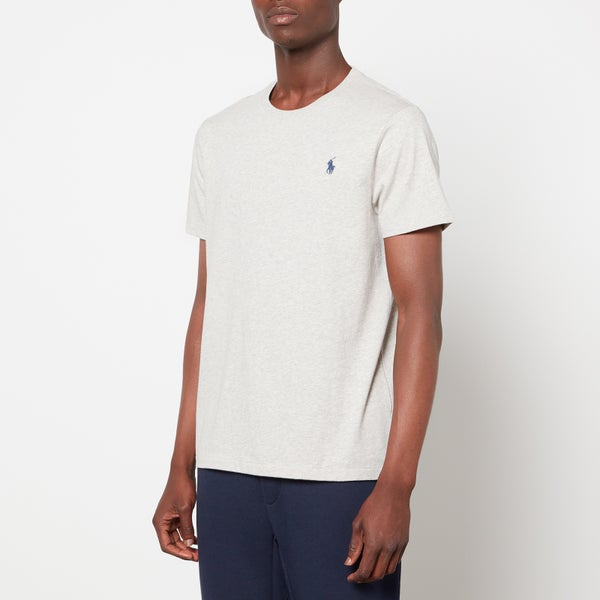 Polo Ralph Lauren Custom-Slim-Fit Rundhals-T-Shirt - New Grey Heather