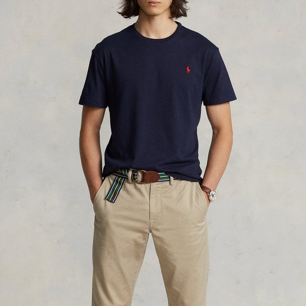 Polo Ralph Lauren Custom Slim Fit Cotton Crewneck T-Shirt