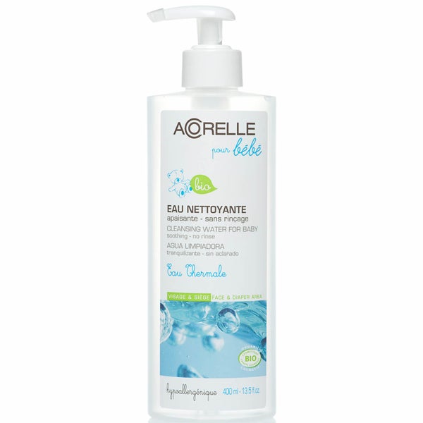 Acorelle Organic Baby No Rinse Cleansing Water 400 ml