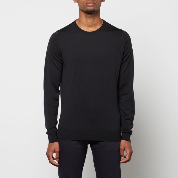 John Smedley Men's Lundy Jumper - Black