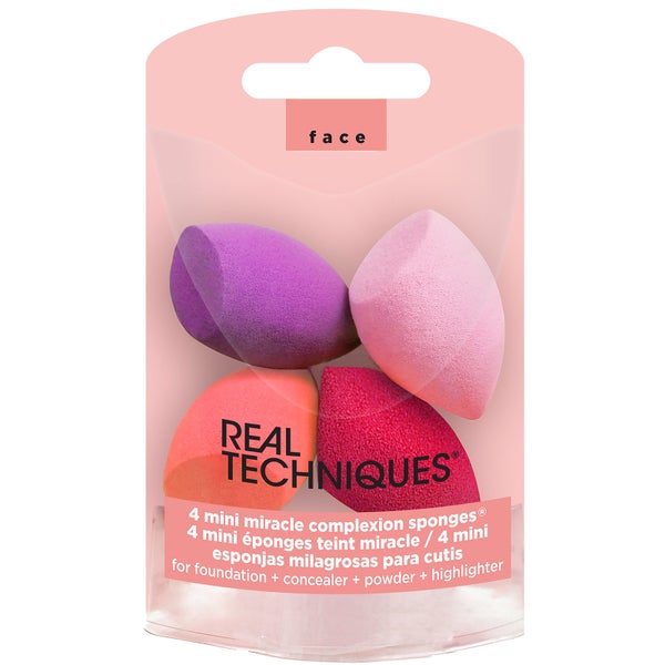 Real Techniques 4 Mini Miracle Complexion Sponges