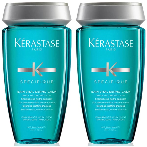 Shampoo Specifique Dermo-Calm Bain Vital da Kérastase 250 ml Duo