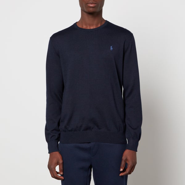 Polo Ralph Lauren Men's Slim Fit Cotton Sweater - Hunter Navy