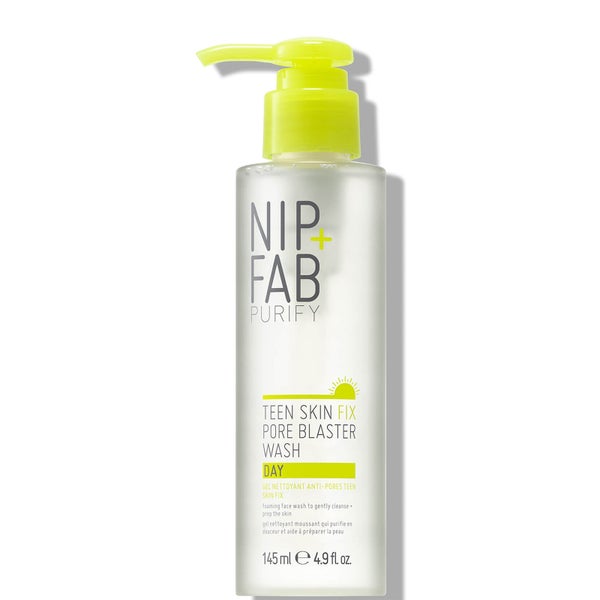 NIP+FAB Teen Skin Fix Pore Blaster Day Wash płyn do mycia twarzy na dzień 145 ml