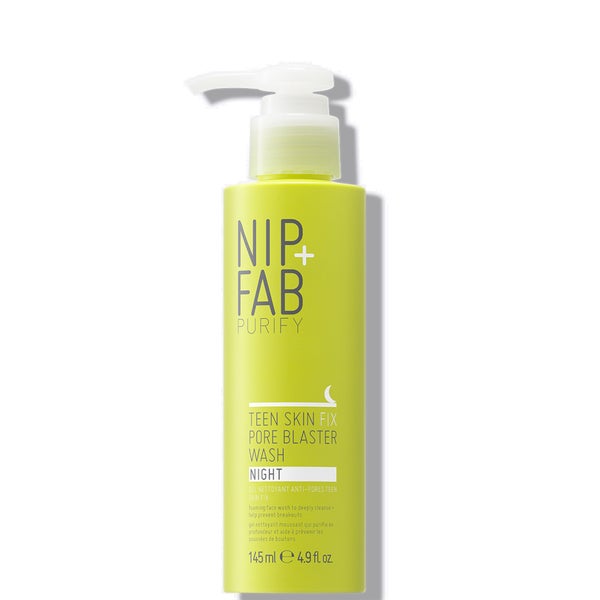 NIP+FAB Teen Skin Fix Pore Blaster Day Wash płyn do mycia twarzy na noc 145 ml
