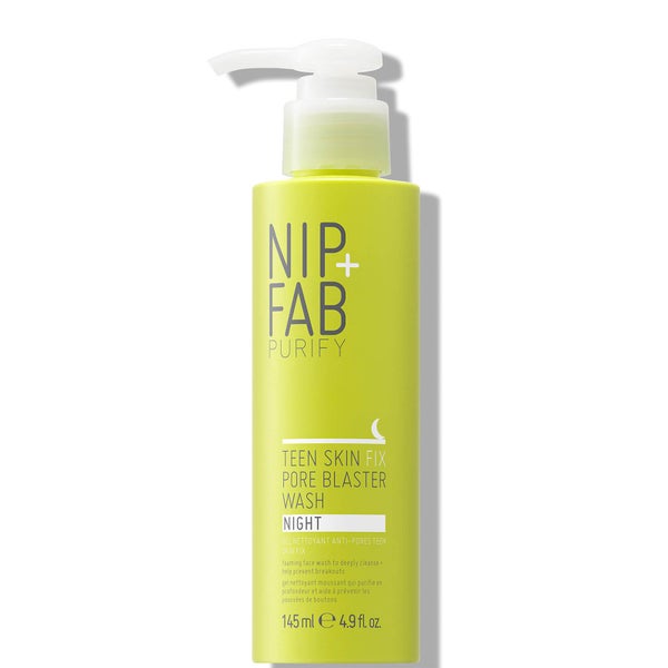 Gel Nettoyant Anti-Pores Nuit Teen Skin Fix NIP + FAB 145 ml