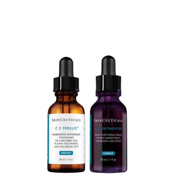 SkinCeuticals Anti-Aging Refine and Plump Regimen with Vitamin C and Hyaluronic Acid