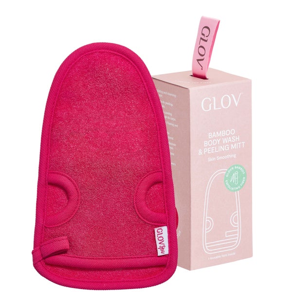 GLOV® Skin Smoothing Body Massage Glove -hierontakäsine, vaaleanpunainen